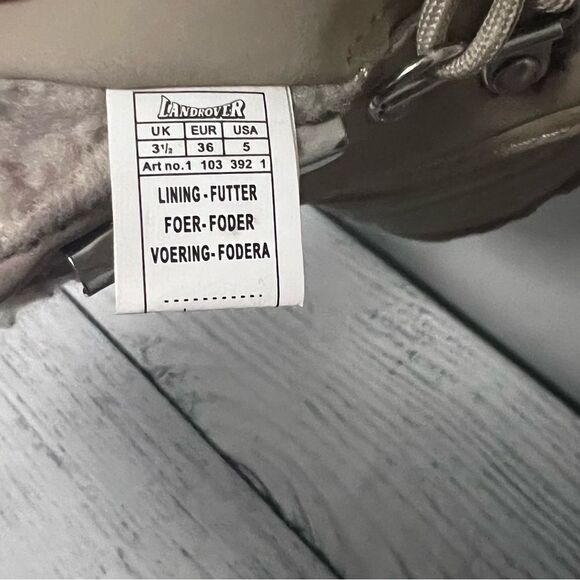 Land Rover Ankle Boots with Faux Fur Size 5 - Picture 11 of 11